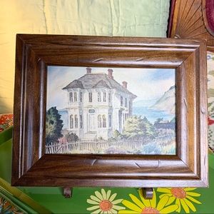 Victorian House Watercolor